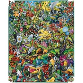 White Mountain Puzzles Hummingbirds