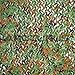 20' X 20' Woodland Camo Netting with Mesh Support Grid - Lightweight Net