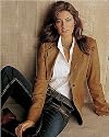 Newport News Crackled leather blazer