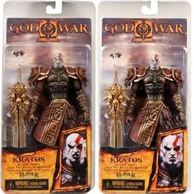 God of War II: 'Ares Armor' Kratos Action Figures Case of 8 (4 Sets)