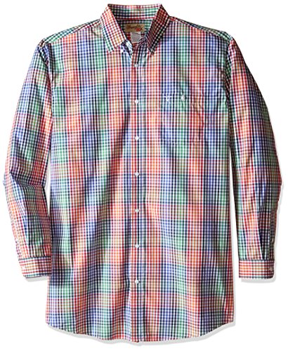 Wrangler Men's Tall Size 20x Long Sleeve Button Woven Shirt