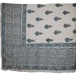 Block Printed quilts and comforters from India Size 105 inches x 86 inches (qlt002)