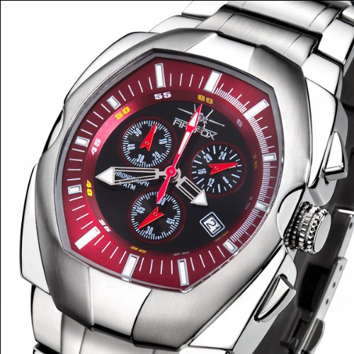 FIREFOX Herrenuhr THE THING Chronograph FFS60-105 bordeaux