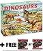 Dinosaurs: 48-Piece Floor Puzzle + FREE Melissa & Doug Scratch Art Mini-Pad Bundle [04216] RS.3499.00