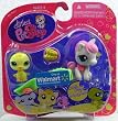 Littlest Pet Shop Exclusive Hungriest Pet Pairs Figures Baby Chick and Pony with Corn