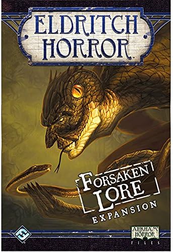 Eldritch Horror Forsaken Lore Expansion with Free Storage Bag