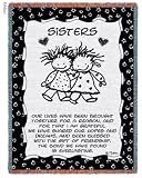 Sisters Huggin - 69 x 48 Blanket/Throw