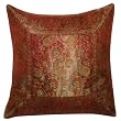 Pillow Cover India Furniture Gifts Online Silk Fabric 16x16 inches (bcbr317)