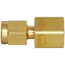 Parker A-Lok 2FSC2N-B Brass Compression Tube Fitting, Adapter, Tube OD x NPT Female