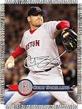 Boston Red Sox Curt Schilling MLB Woven Player Tapestry Throw