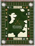 Golf Game Throw - 70 x 53 Blanket/Throw