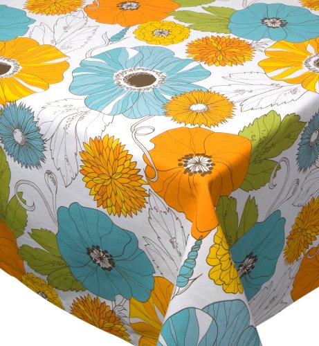 Now Designs 60 by 108-Inch Tablecloth, Carmen