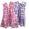 Girls Summer Wear Patterned Dress with Headband