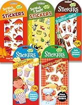 Peaceable Kingdom Crazy Cool Scratch and Sniff Sticker Party Assortment
