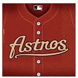 Houston Astros Lunch Napkins 24ct