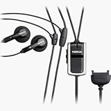 Handsfree Hands-free Stereo Headset Headphones + 3.5mm Stereo Audio Adapter + Dual in Ear Buds Headphones for Nokia At&t Cingular Cell Phone 6085 6086 N75 N 75 N73 N 73 2865i 6101 6102i 6102 6103 6126 6133 6131 6136 6265i