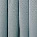 Eclipse Canova Modern Valance Rod Pocket Window Curtain for Kitchen or Bathroom, 42