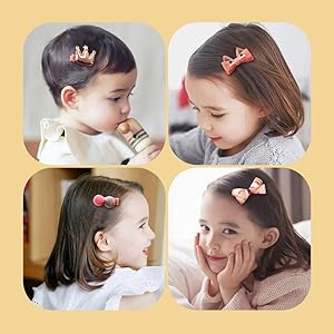 Baby Girl S Hair Clips Cute Hair Bows Baby Elastic Hair Ties Hair