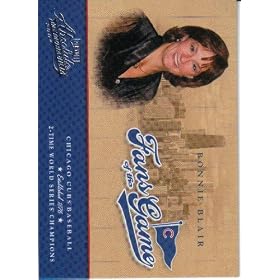 2004 Absolute Memorabilia Fans of The Game 253 Bonnie Blair Cubs (Baseball Cards)