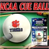 Clemson Tigers College Logo Pool Cue Ball