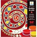 Djeco 08635 Sandbild Mandalas-Bastel-Set Sandbilder f�r junge K�nstler-selbst gestalten-ab 9 Jahre