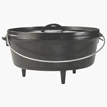 Lodge Logic 6-Quart Pre-Seasoned Camp Dutch Oven