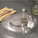 interDesign 56630 Linus Series 2-Tier Clear Resipreme Turntable