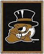 Wake Forest Univ Mascot Mini - 35 x 48 Blanket/Throw - Wake Forest Demon Deacons