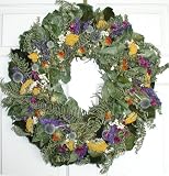 Sunrise Meadow Dried Floral Wreath (22 inch)