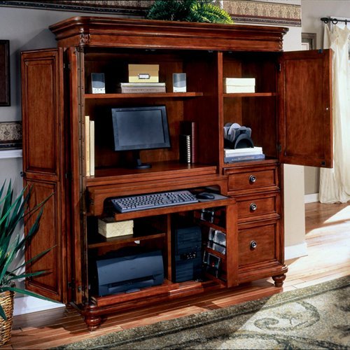 cherry computer armoire west indies cherry this computer armoire