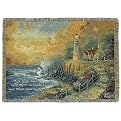 Thomas Kinkade Let There Be Light Tapestry Throw