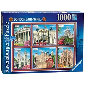 Ravensburger London Landmarks 1000 Piece Puzzle: Toys &amp; Games