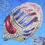 Godinger TROPICAL FISH JEWELRY BOX