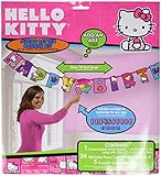 Amscan Hello Kitty Rainbow Jumbo Add-An-Age Banner