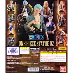 ワンピース スタチュ02 ONE PIECE STATUE02 アニメ フィギュア ガチャ バンダイ (ノーマル5種セット)