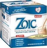 ZOIC Nutrition Drink, French Vanilla (Pack of 24)