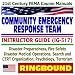 21st Century FEMA Course Manuals - Community Emergency Response Team (CERT) Instructor Guide (IG-317), Disaster Preparedness, Fire Safety, Disaster Operations, Psychology, Terrorism (Ringbound)