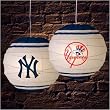 New York Yankees 18 Inch Rice Paper Lamp MLB Baseball Fan Shop Sports Team Merchandise