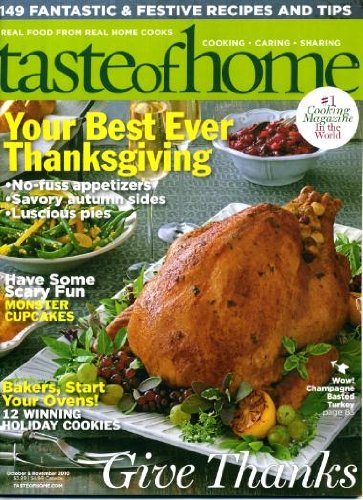 Taste of Home October & November 2010 Champagne 