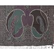 Indian Bedspread Jacquard Woven Designs India 82 inches x 60 inches