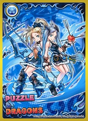 きゃらスリーブコレクション パズル&ドラゴンズ 双星の女神・イズン&イズーナ (No.181)