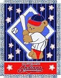 Cleveland Indians - MLB baby 36"x 46" Triple Woven Jacquard Throw - 36x46