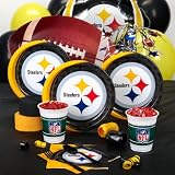 BuySeasons Pittsburgh Steelers Deluxe Party Kit (8 guests) 147950