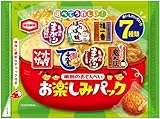 亀田製菓 亀田のおせんべいお楽しみパック 198g