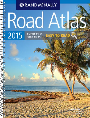 rand mcnally easy to read midsize road atlas rand mcnally road atlas midsize easy to read