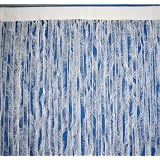 Homescapes String Curtain White, Polyester feather, Designer Door Curtain Panels, 200cm or 79 Inch drop.by Homescapes