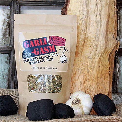 Garlic Festival Foods Garli-Gasm Smoked Black Tea Rub