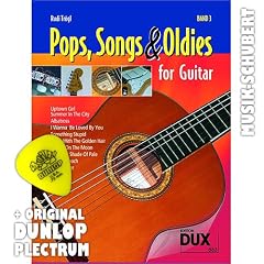 Pops, Songs & Oldies for Guitar Band 3 inkl. Plektrum - 11 Songs der 60er und 70er Jahre von BILLY JOEL, MARILYN MONROE, JOE COCKER u.a. arrangiert als Solofassung f�r Konzertgitarre mit Leadsheet und Picking Pattern (broschiert) von Rudi Tr�gl (Noten/Sheetmusic)