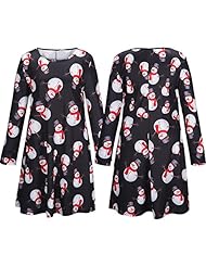 Winter General Print Cotton/Nylon  Dress