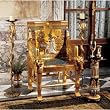 King Tutankhamen's Egyptian Throne Chair